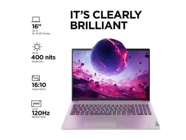 Lenovo 83DC0093IN IdeaPad Slim 5 16IMH9 , 16 inch Display, Intel Core Ultra 5-125H 16 GB RAM, 1 TB Storage, Windows 11 Laptop