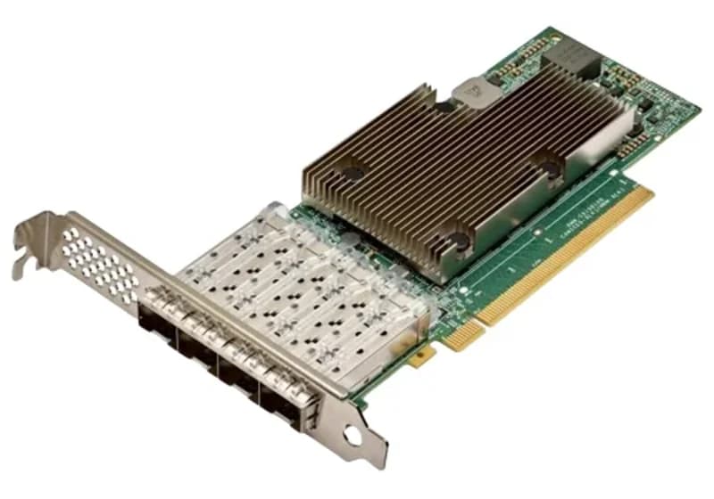 Dell 540-BDDB, Broadcom 57504 ,Quad Port 10/25GbE ,Network Adapter
