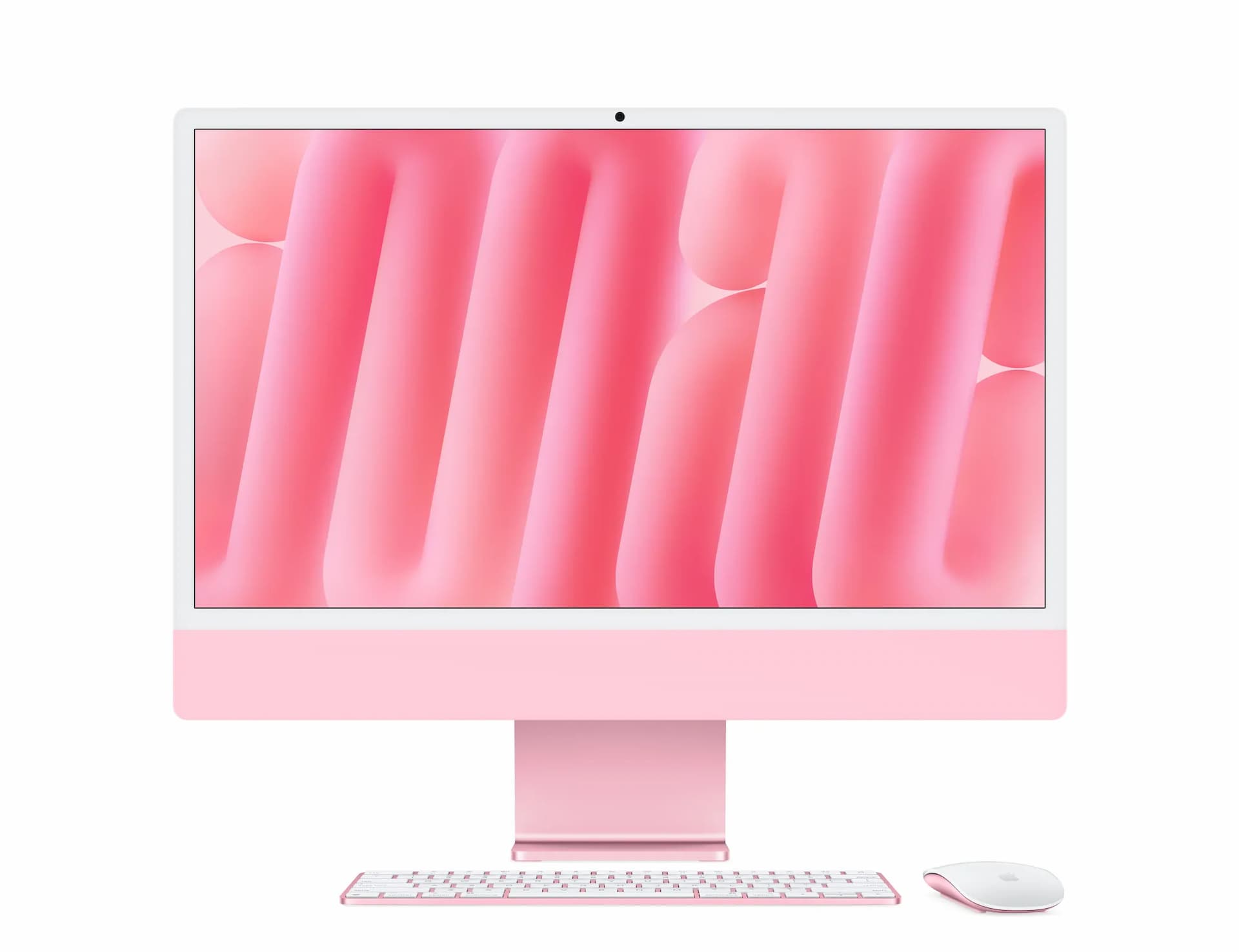 Apple Z1ES iMac, 24 Inch Display, M4 chip, 24 GB Memory, 1 TB Storage, macOS, Pink