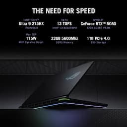 Asus G615LW-RV148WS ROG Strix 16, Intel Core Ultra 9, 32GB RAM, 1TB SSD, Windows 11 Laptop