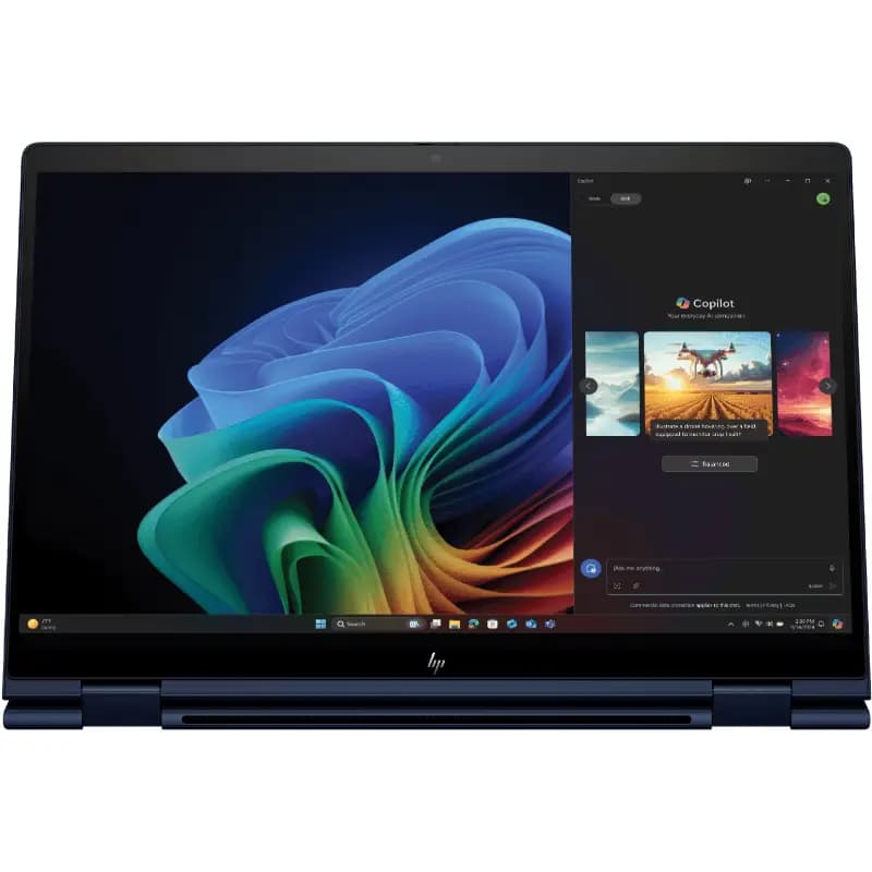 HP B8QX1PT#ACJ EliteBook X Flip G1i, 14 Inch Display, Intel Core Ultra 7 268V Processor, 32 GB RAM Memory, 1 TB Storage Storage, Windows 11 Pro Laptop