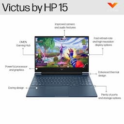 HP BQ9P2PA#ACJ Victus 15-FB3102AX Ryzen 7-260, 16 GB, 1 TB Storage, Gaming Laptop