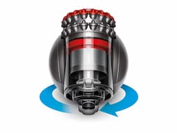 Dyson 492954-01 Big Ball CY23 Corded Vacuum Cleaner, Silver/Red