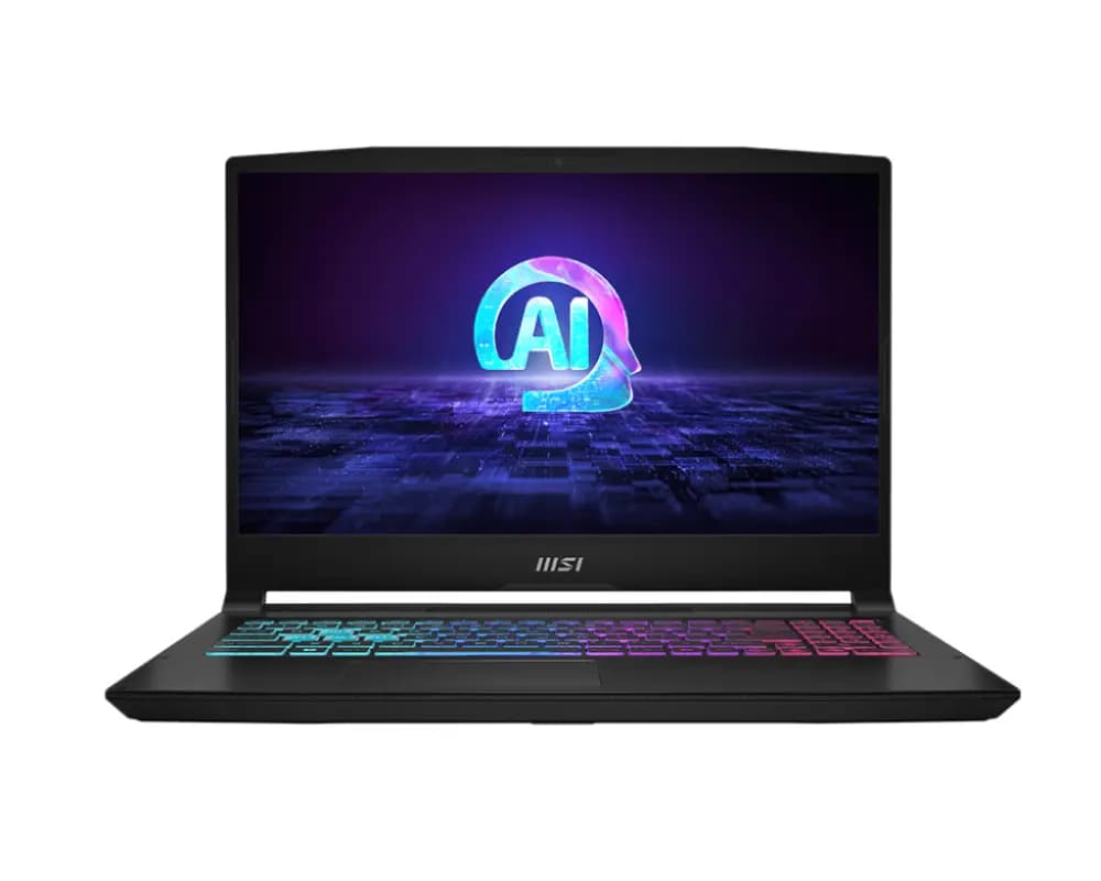 MSI 9S7-158N31-447 Katana A15 AI B8VF, 15 inch Display, AMD Ryzen 9 Processor, 16 GB RAM, 512 GB Storage, Laptop