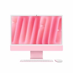 Apple Z1ER, 24 inch Display M4 Chip, 10 Core CPU, 10 Core GPU, 16 Neural Core, 16 GB, 256 GB, Pink iMac