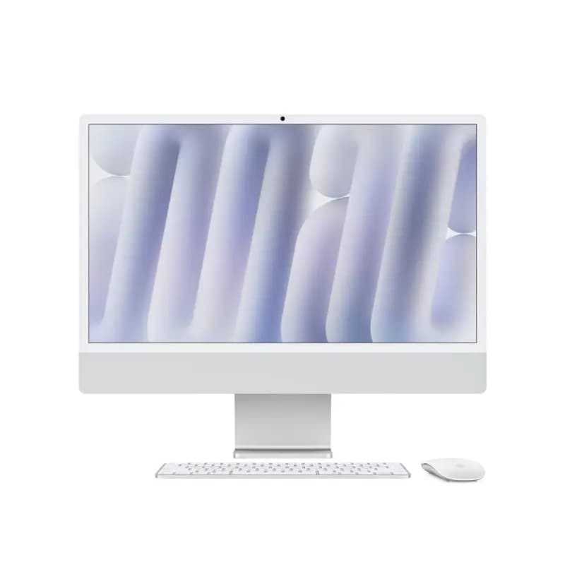 Apple Z1K1, 24 inch Display, M4 Chip 10 Core CPU, 10 Core GPU, 16 Neural Core, 32 GB, 512 GB Silver iMac