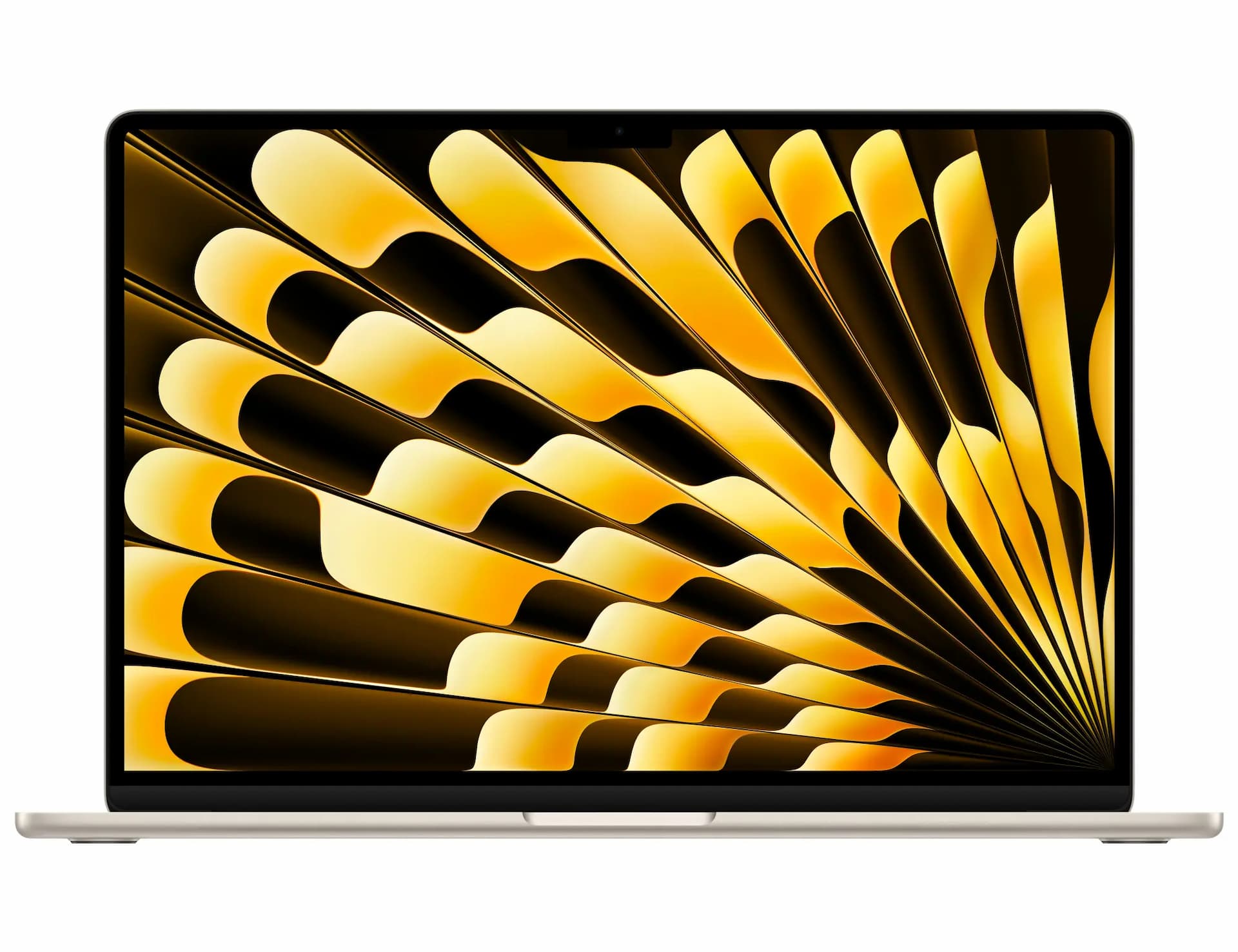 Apple Z1H1, 15 inch Display, M4 chip 10 Core CPU, 10 Core CPU, 16 Neural Core, 24GB RAM, 1 TB Storage, Star Light Macbook Air