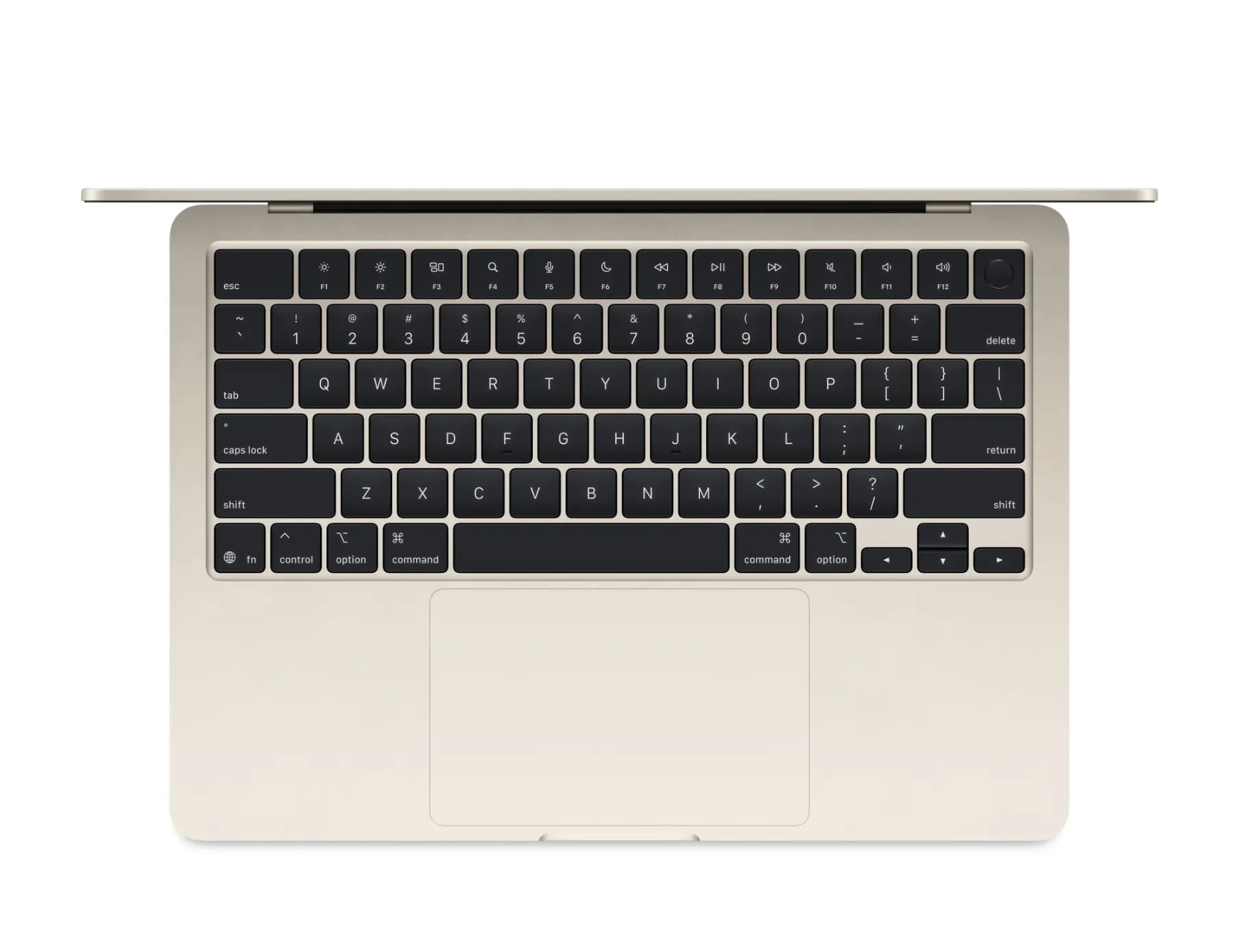 Apple Z1CW, 13 Inch M4, 10 Core CPU, 10 GPU Core, 16 Neural Core, 32GB, 2TB, Star Light Macbook Air