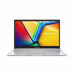 Asus X1404VA-NK763WS Vivobook 14, 8 GB, 512 GB, 512 GB, Core i5, 13th Gen, 14 Inch, Silver, Consumer Laptop