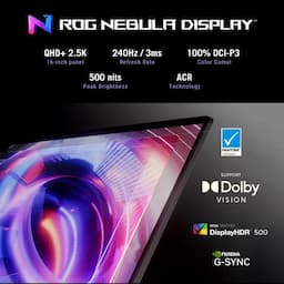 Asus G615LM-S5128WS , 16 GB, 1 TB, 1 TB, Ultra 9, 5060, 16 Inch, Grey, Gaming Laptop