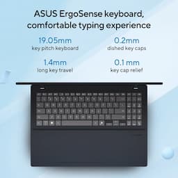 Asus X1607CA-MB139WS, Ultra 5-225H,, 16 GB, 512 GB, 16 Inch, Blue, Laptop