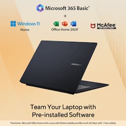 Asus M1607KA-MB109WS, Ryzen AI7-350,, 16 GB, 512 GB, 16 Inch, Blue, Laptop