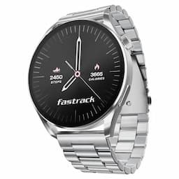 Fastrack 38126SM01K, Dezire Fx1, Silver, Smart Watch
