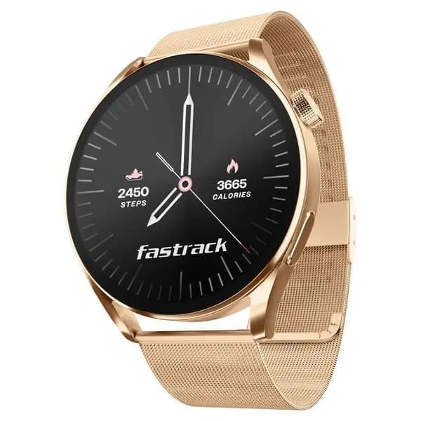 Fastrack 38126WM01K, Dezire Fx1, Rose Gold Smart Watch
