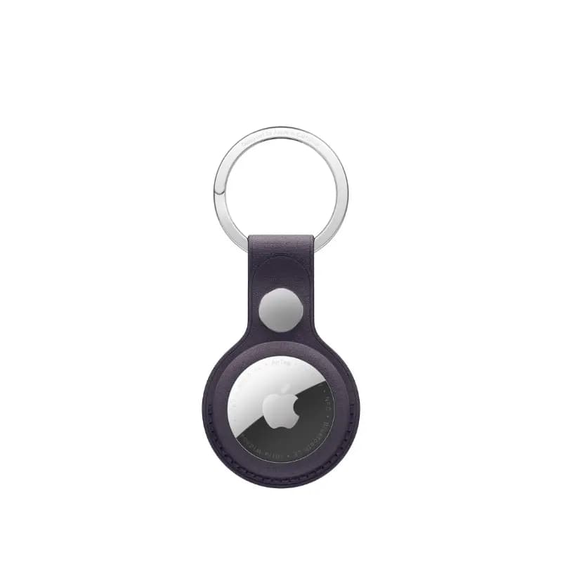 Apple MGG04ZM/A, AirTag FineWoven Key Ring - Midnight Purple