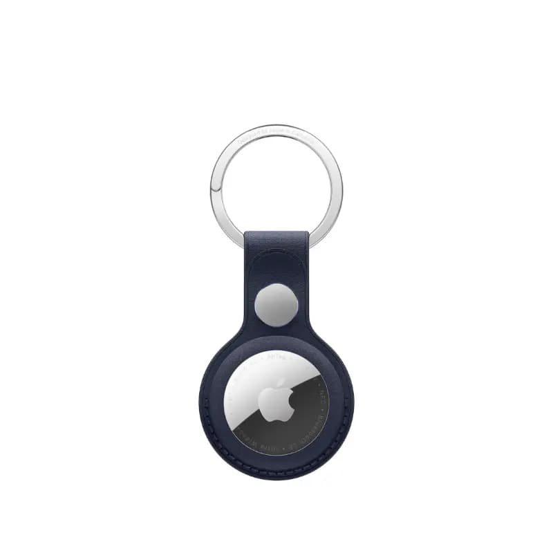 Apple MGG14ZM/A, AirTag FineWoven Key Ring - Navy