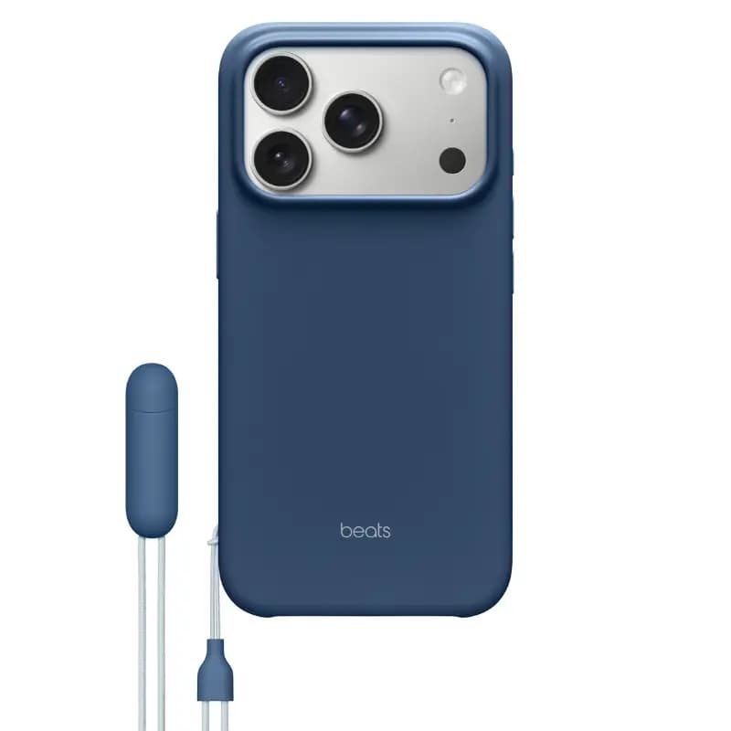 Beats MGTP4LL/A, iPhone 17 Pro Kickstand Case with MagSafe and Camera Control - Bedrock Blue