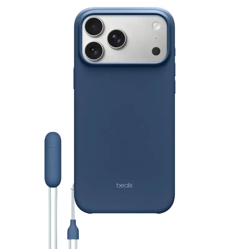 Beats MGTR4LL/A, iPhone 17 Pro Max Kickstand Case with MagSafe and Camera Control - Bedrock Blue