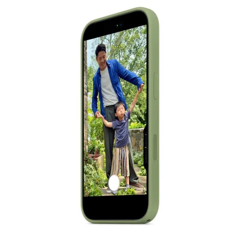 Apple  MGEX4ZM/A, iphone 17 Silicone Case with MagSafe - Light Moss