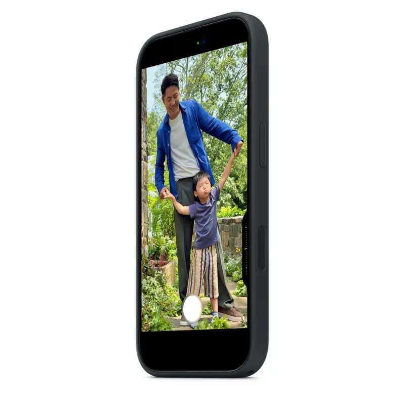 Apple  MGF14ZM/A, iphone 17 Silicone Case with MagSafe - Black