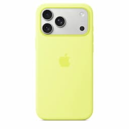 Apple MGFM4ZM/A, iPhone 17 Pro Max Silicone Case with MagSafe – Neon Yellow