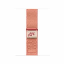 Apple MGCR4ZM/A, 40mm Alpenglow Pink Nike Sport Loop Watch Strap