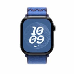Apple MGD64ZM/A, 46mm Blue Ribbon Nike Sport Loop Watch Strap