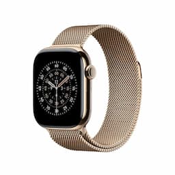 Apple MGHW4ZM/A, 40mm Gold Milanese Loop Watch Strap
