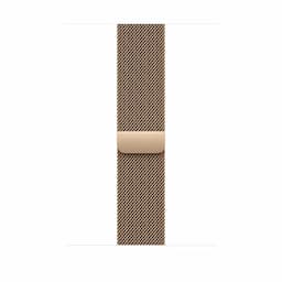 Apple MGJ54ZM/A, 46mm Gold Milanese Loop - M/L Watch Strap