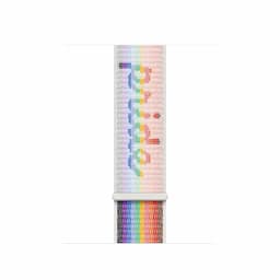 Apple MGXU4ZM/A, 41mm Pride Edition Sport Loop Watch Strap