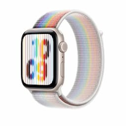 Apple MGXV4ZM/A, 45mm Pride Edition Sport Loop Watch Strap