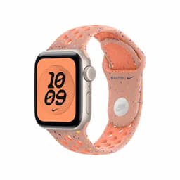 Apple MGA44ZM/A, 40mm Alpenglow Pink Nike Sport Band - S/M Watch Strap