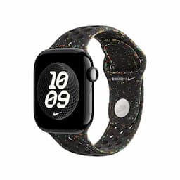 Apple MGAE4ZM/A, 42mm Midnight Black Nike Sport Band - S/M Watch Strap