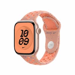 Apple MGAQ4ZM/A, 42mm Alpenglow Pink Nike Sport Band - S/M Watch Strap