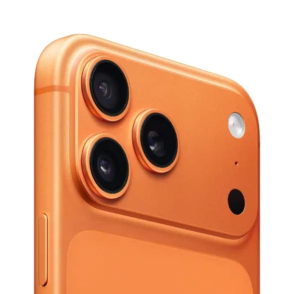 Apple iPhone 17 Pro Max MG004HN/A, A19 Pro chip, 17.42 cm / 6.9 inch (diagonal) Display, iOS 26, 2 TB Storage, All 48MP Rear cameras, 18MP Center Stage Front Camera, Cosmic Orange