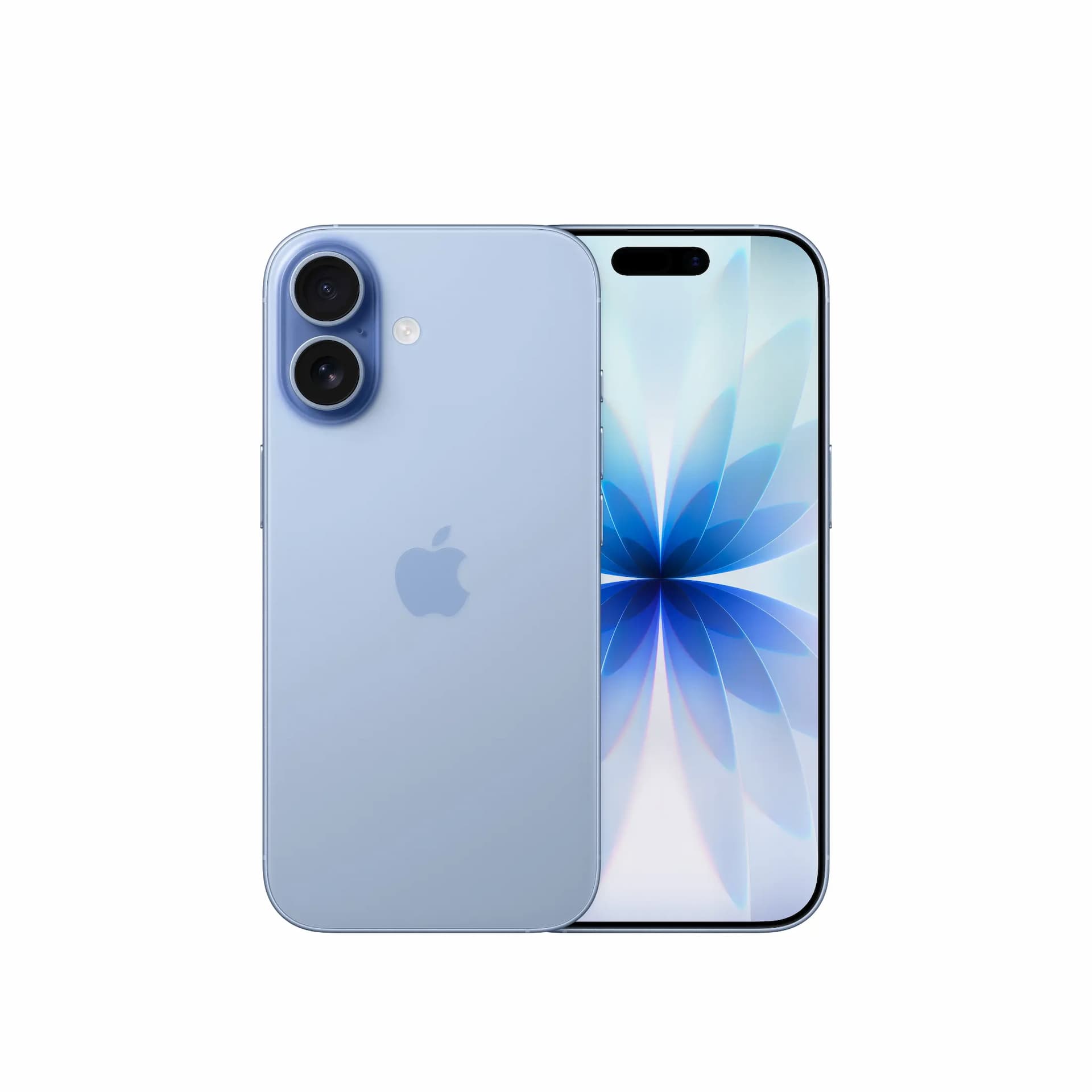 Apple iPhone 17 MG6T4HN/A, A19 chip, 15.93 cm / 6.3 inch (diagonal) Display, iOS 26, 256 GB Storage, 512GB Storage All 48MP Rear cameras, 18MP Center Stage Front Camera, Mist Blue