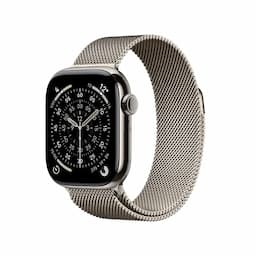Apple Watch Series 11 MF8P4HN/A, GPS+Cellular, 42mm, Natural Titanium Case with Natural MilaneseLoop