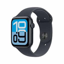 Apple Watch SE 3 MEPH4HN/A, GPS + Cellular,  44mm, Midnight Aluminium Case with Midnight Sport Band - S/M