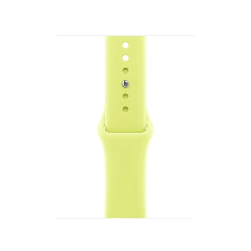 Apple MFFU4ZM/A, 40mm Neon Yellow Sport Band - M/L Watch Strap