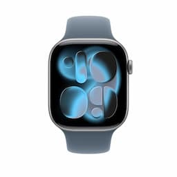 Apple MFGX4ZM/A, 46mm Anchor Blue Sport Band - S/M Watch Strap
