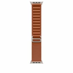 Apple MFTC4ZM/A, 49mm Terra Cotta Alpine Loop - Medium - Natural Titanium Finish Watch Strap