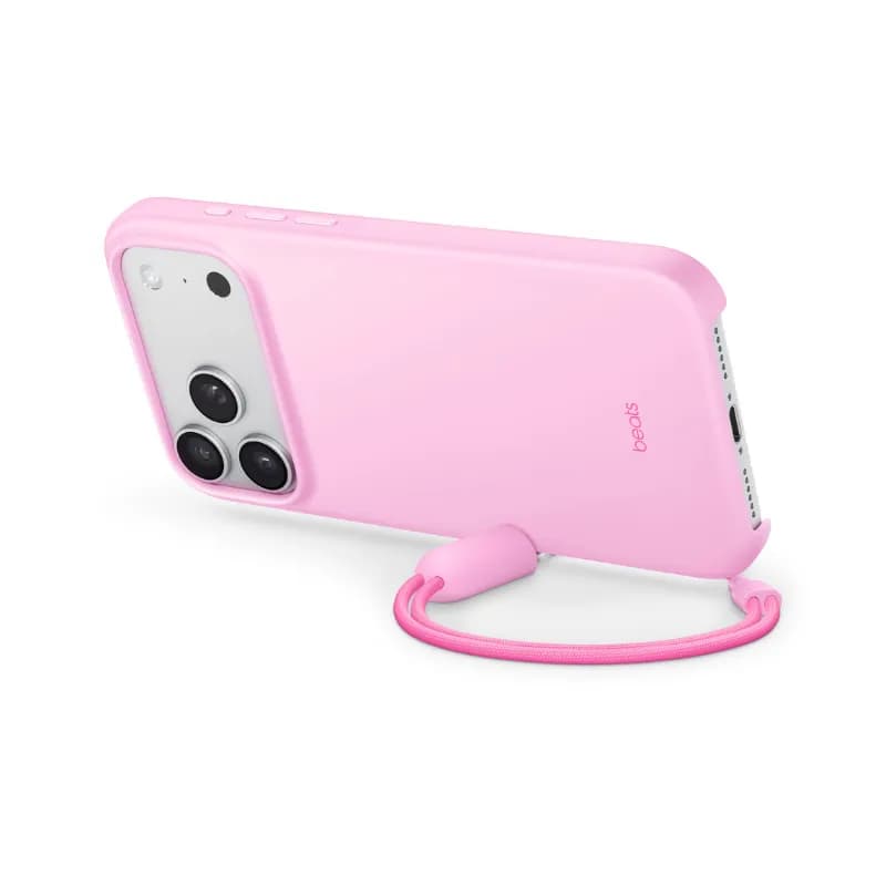 Beats MGYA4LL/A, iPhone 17 Pro Max Kickstand Case with MagSafe and Camera Control - Pebble Pink