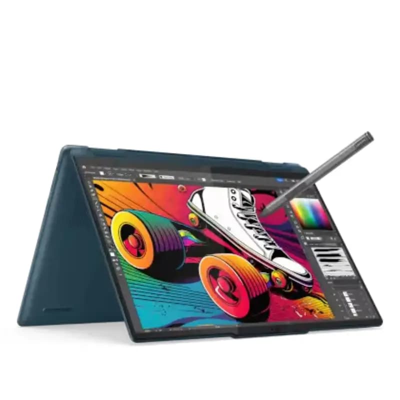 Lenovo 83DJ00FVIN Yoga 7i 2-in-1, (14 inch) 35.56 cms Display, Intel Core Ultra 5 -125H, 16 GB RAM, 1 TB Storage, Windows 11 Home, Tidal Teal Laptop