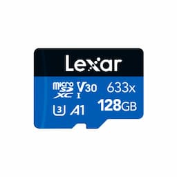 Lexar microSDXC Card 128GB UHS-I High-Performance 633x U3 100MB/s