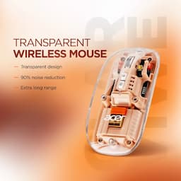 Acer ZC.A01SI.2DT, Wireless Transparent Rechargeable Mouse
