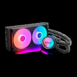 NZXT RL-KR240-B1 Kraken Core 240 RGB, 240mm RGB AIO Liquid Cooler – Black