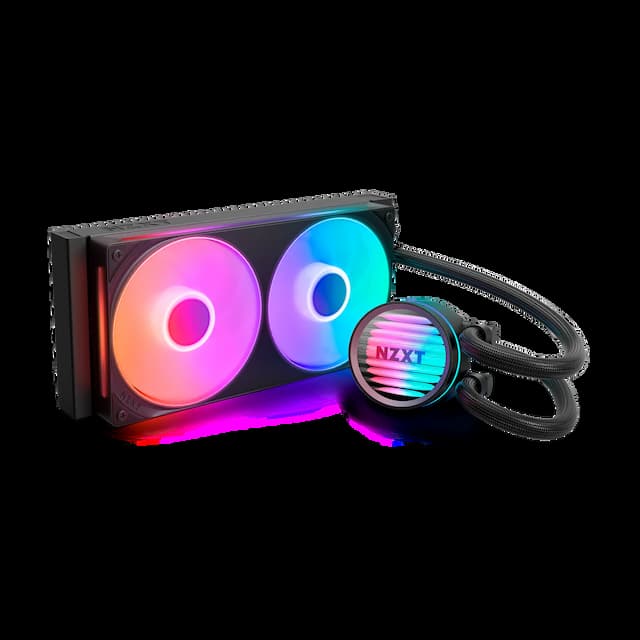 NZXT RL-KR240-B1 Kraken Core 240 RGB, 240mm RGB AIO Liquid Cooler Black