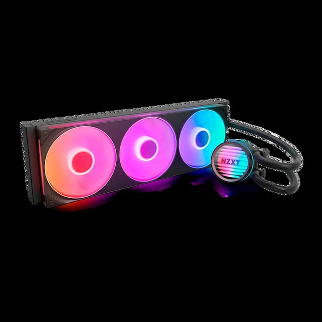 NZXT RL-KR360-B1 Kraken Core 360 RGB, 360mm RGB AIO Liquid Cooler Black