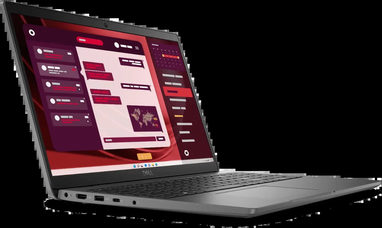 Dell INDLATI3550I513U1ADP-SQ3, Intel i5-1335U, 15.6", 8GB RAM, 512GB SSD, Ubuntu, 1+1 Battery, Workstation