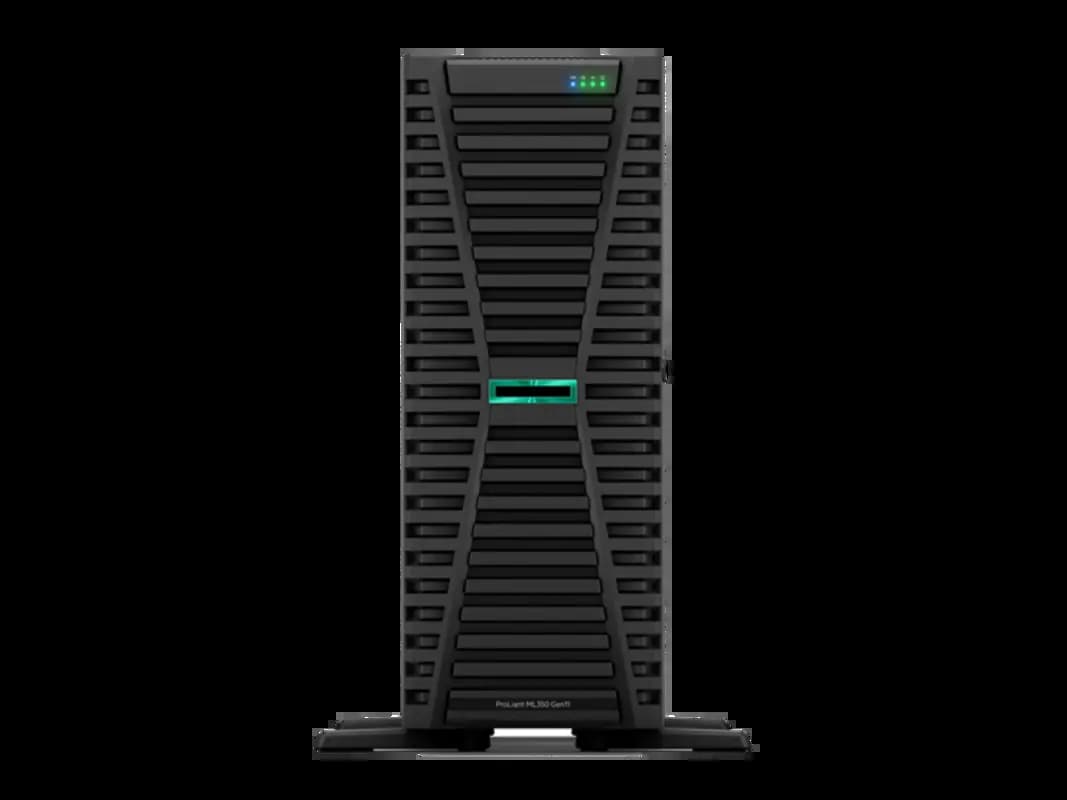 HPE P75339-D65, ProLiant ML350 Gen11 Tower, Intel Xeon Gold 4509Y, 32GB RAM, 4LFF Bays, Server